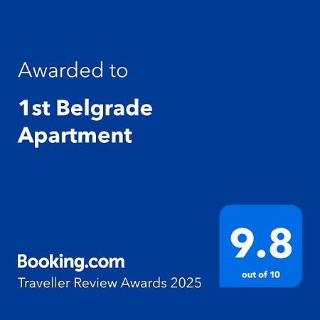 1St Belgrade Apartment Eksteriør billede